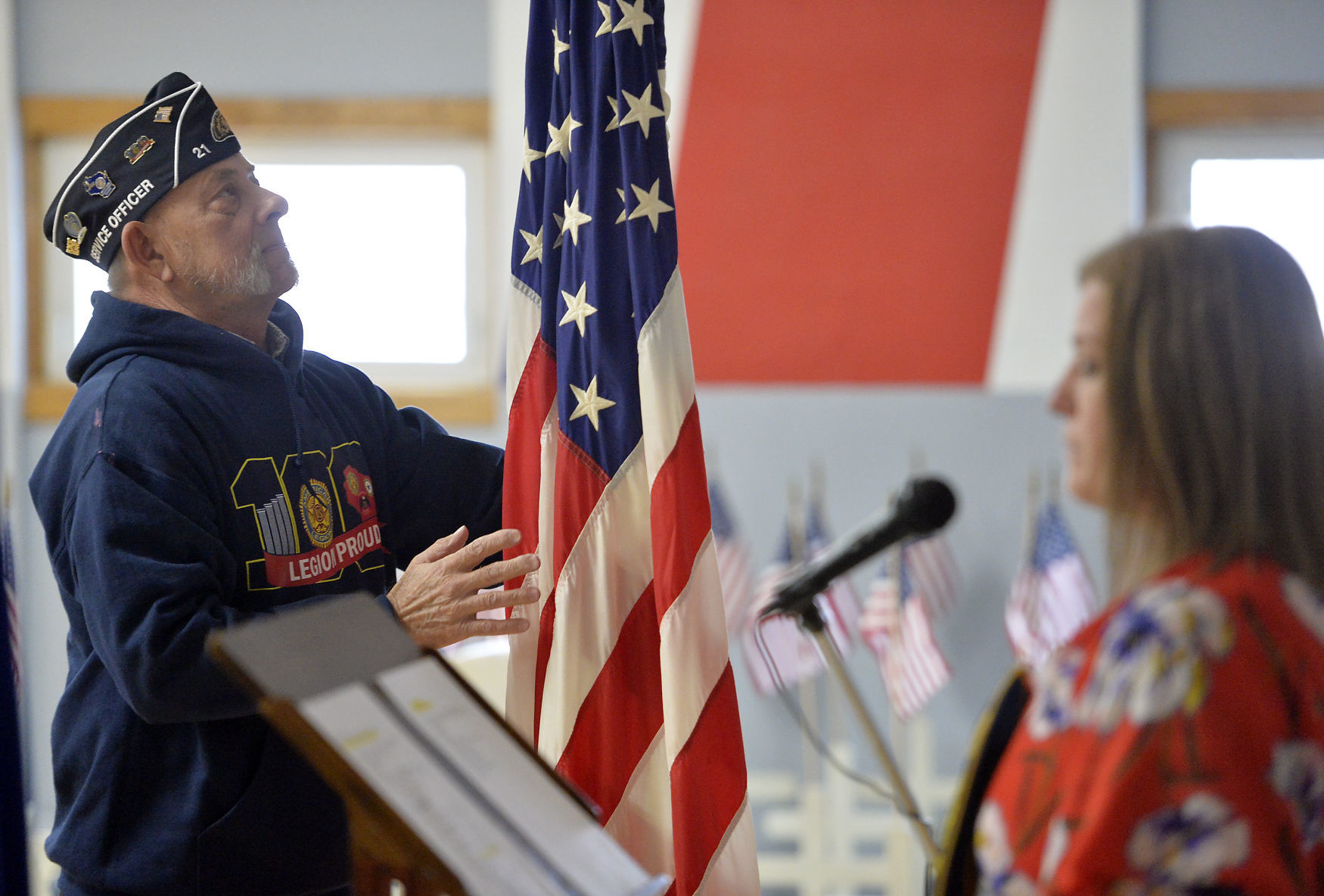 VETERANS DAY SERVICE AMERICAN LEGION